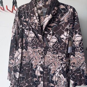 Chico’s Giraffe Print Blazer
